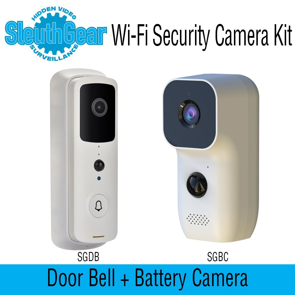 SG Battery doorbell camera & battery camera kit